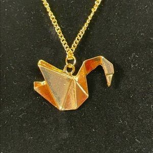 Draco Malfoy Harry Potter paper crane necklace